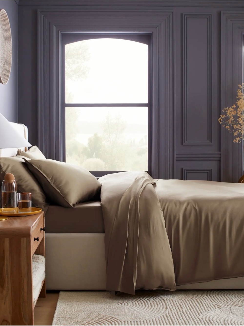 Quince Twin Duvet Cover Set - Walnut - Picture 3 of 7